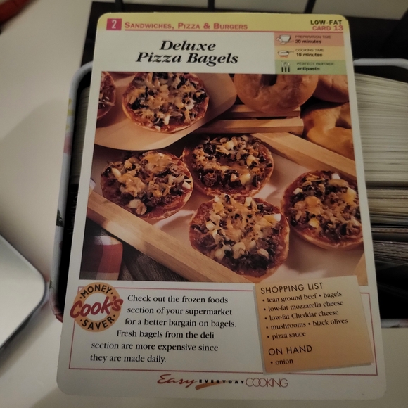 Floral Tin Recipe Box - - Picture 3 of 6